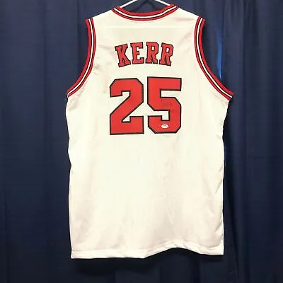 $493.59 • Buy Steve Kerr Signed Jersey PSA/DNA Chicago Bulls Michael Jordan