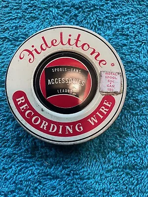 Vintage Fidelitone Recording Stainless Diachrome Wire • $10.75