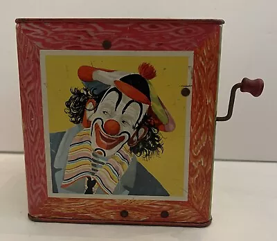 MATTEL TOYSVINTAGE JACK IN THE BOX. USED WORKING. 1950's • $25