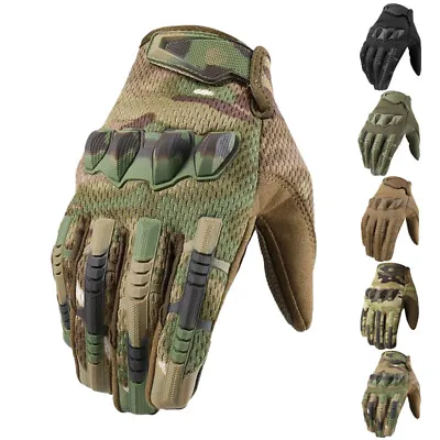 Tactical Work Gloves Mechanic Wear Touch Capable Impact Protection Heavy Duty • $21.69