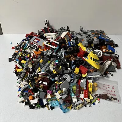 Lego Bulk 4.5kg Parts Loose Parts Plane Chopper  Cars  + Book Manuals  Bulk Lot • $99.99