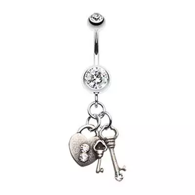 Key To Pandora's Box Belly Piercing Ring • $17.99