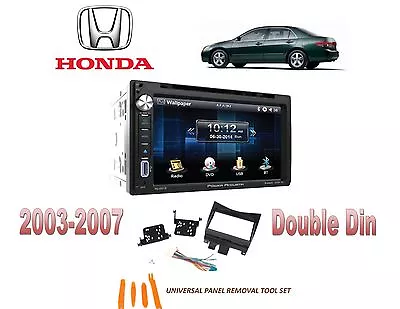 New 2003-2007 Honda Accord Blue Tooth Touchscreen Car Stereo Combo Dvd Usb  • $300.11