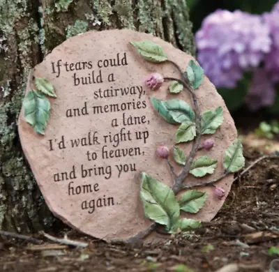 If Tears Could Build Memory Garden Stepping Stone • $27.95