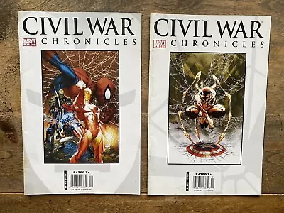 Civil War Chronicles #3 & 4 Bundle (2008 Marvel Comics) • $3.99