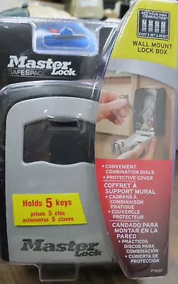 Master Lock 5401d Wall Mount Combination Lock Box Holds 5 Keys P16257 New • $20