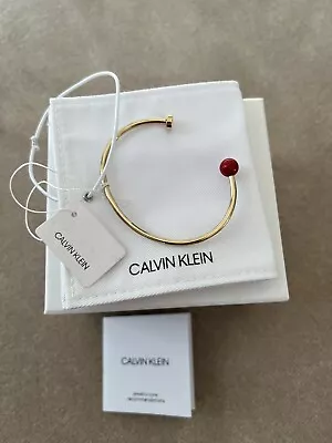 £25 • Buy Calvin Klein Gold Plated Bangle