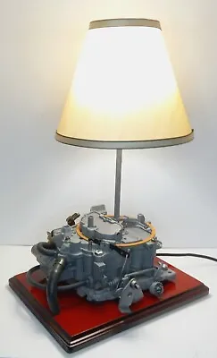 Carburetor Desk Lamp Auto Racing Decor Table Lamp Man Cave Lamp Quadrajet GMC • $139.95