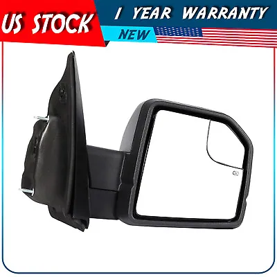 Passenger Side Towing Mirror Power Heated Turn Signal For 2015-20 Ford F-150 • $62.99