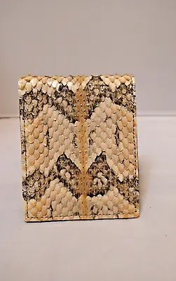 Genuine Canebrake Rattlesnake Snakeskin Billfold Wallet • $119.95