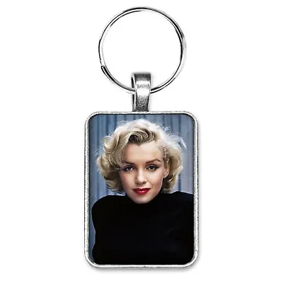 Marilyn Monroe Poster Reproduction Key Ring Or Necklace Sexy Classic Color Image • $12.95