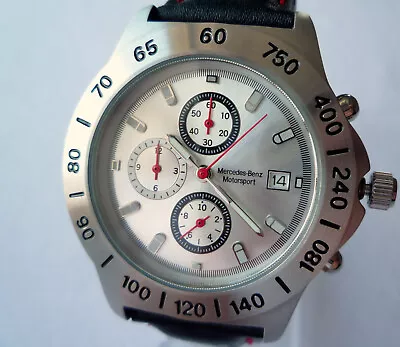 Mercedes Benz AMG DTM Motorsport Racing Car Accessory Sport Chronograph Watch • $254.15