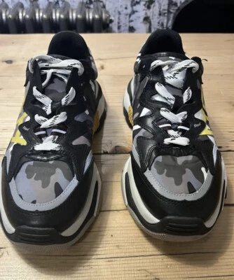 £39 • Buy Ash Chunky Camo Rave Trainers Sz7 40