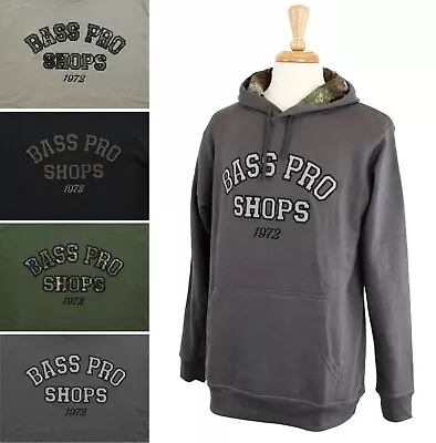 Bass Pro Shops Men's Game Day Hoodie Pullover Fleece Sweatshirt Lined Hood • $23.99