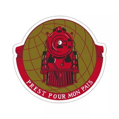 Military Railway Service (U.S. Army) STICKER Vinyl Die-Cut Decal • $6.33