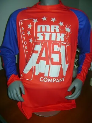 Mr Stix Old School Bike Jersey Classic Bmx Jersey Race Bike Shirt Bmx Vintage Xl • $45