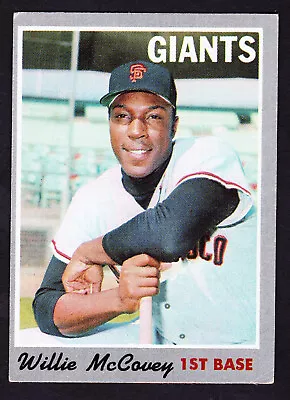 1970 TOPPS #250 WILLIE McCOVEY GIANTS • $7