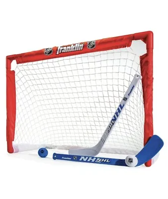 Franklin Sports NHL S Mini Hockey Set - Includes 1 Knee Hockey Goal - 2 Mini ... • $22.99