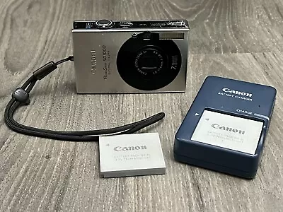 Canon PowerShot SD1000 Digital Elph 7.1 MP 2.5  Color LCD Compact Camera - READ • $109.14