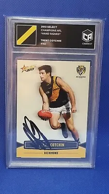 $159.99 • Buy Riewoldt Cotchin Maric SIGNED CUSTOM LABEL 2013 Select Champions Richmond