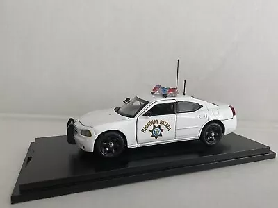 1/43 First Response Chp California Highway Patrol White Dodge Charger Police • $95