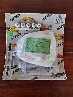 Vintage NOS Motocross Hand Guard White ACERBIS Dirt Bike Enduro MX Protector • $20