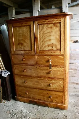 £1450 • Buy Antique Arts & Crafts C1880 Housekeepers Cupboard Cabinet Linen Press