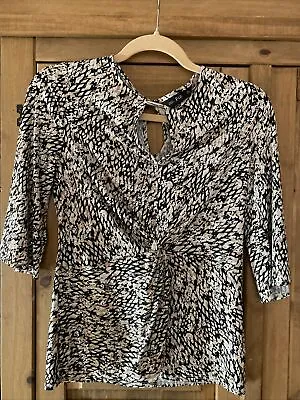 £0.99 • Buy F&F Sparkly Snake Skin Top Size 8