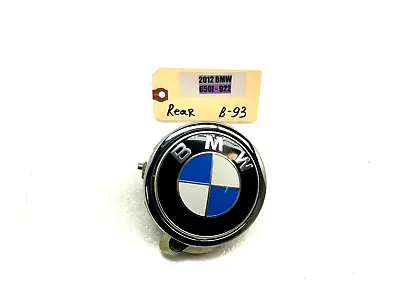 $49.99 • Buy 2012-2018 BMW 650i F12 REAR TRUNK LOGO BADGE EMBLEM OEM
