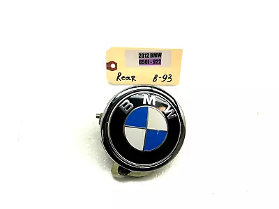 2012-2018 BMW 650i F12 REAR TRUNK LOGO BADGE EMBLEM OEM • $49.99