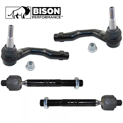 Bison Performance 4pc Inner & Outer Steering Tie Rod Ends Kit For Volvo X60 X90 • $49.95