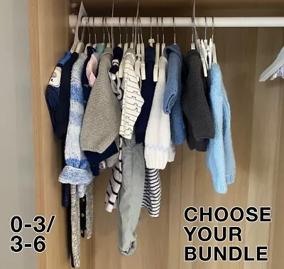Baby Clothes Boys Unisex 0-3 3-6 Months Choose Create Your Bundle • £2