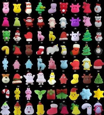 $9.99 • Buy 40X Mochi Squishy Toys Kids Party Favors Kawaii Mini Squishies Stress Favou Xmas