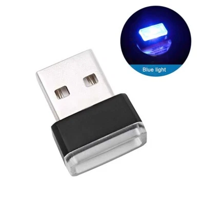 $3.68 • Buy 1x USB LED Mini Car Light Neon Atmosphere Ambient Bright Lamp Light Accessories