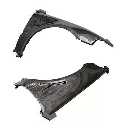 HC Style Carbon Fiber For Honda Civic EG 92-95 Fender Side Air Outlet Cover Trim • $896.80