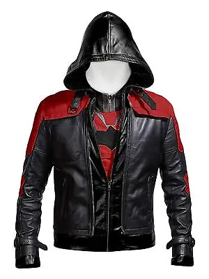 $109.99 • Buy New Batman Arkham Knight Game Red Hood Leather Jacket & Vest Costume