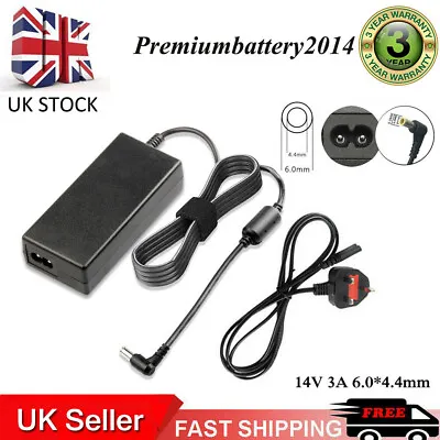 £11.99 • Buy 14V AC / DC Power Adapter For Samsung LT-P1795W LCD TV CORD Supply Charger UK