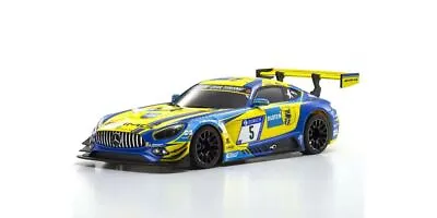Kyosho ASC MR03W-MM Mercedes-AMG GT3 Blue/Yellow Autoscale Body MZP247BLY • $59.99