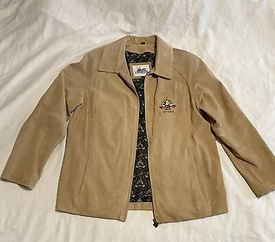 Vintage 2005 Suede Disney Jacket- Size Large (Brand New) • $49.88