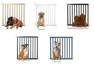 £39.40 • Buy Wooden Pet Gate Indoor Wood Dog Gate Various Colours 72-79cm By Bettacare