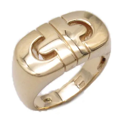$1013.60 • Buy BVLGARI Parentesi Ring K18YG Yellow Gold Used Women US Size 5.5 Unisex