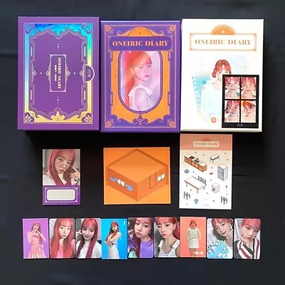 Iz*one 3rd Mini Album Oneiric Diary 3ver. With Photocard Yuri Complete Set IZONE • $304.33