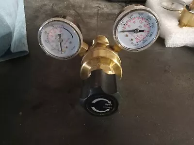 Argon Or Argon/CO2 Mix Welding Gas Regulator For Mig Tig Welding CGA 580 Inlet • $18.99