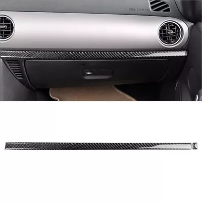 Carbon Fiber Interior Passenger Side Dash Cover Trim Strip For Mazda MX-5 Miata • $20.01