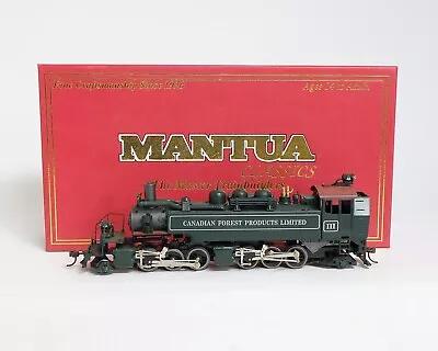 Mantua Classics No35160 2-6-6-2 Articulated Logger Flywheel Drive HO Scale NIB • $269.95
