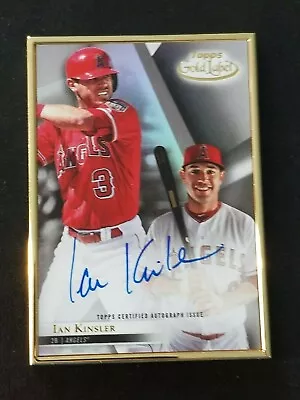 Ian Kinsler 2018 Topps Gold Label Autograph Auto Baseball SP Card Anaheim Angels • $14.99