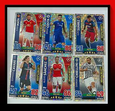 15-16 Topps Match Attax Champions League Trading Cards - Star Player • £0.99