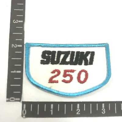 $4.58 • Buy Vintage SUZUKI 250 Motorcycle Patch O04A