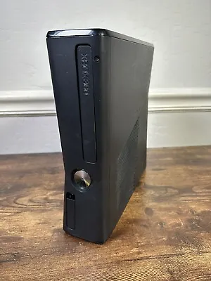 $39.99 • Buy Console Only Black Microsoft Xbox 360 Slim S Tested No Hard Drive Model 1439