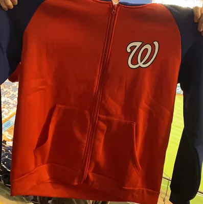 Washington Nationals Fleece Jacket SGA 9/13/21 XL • $25